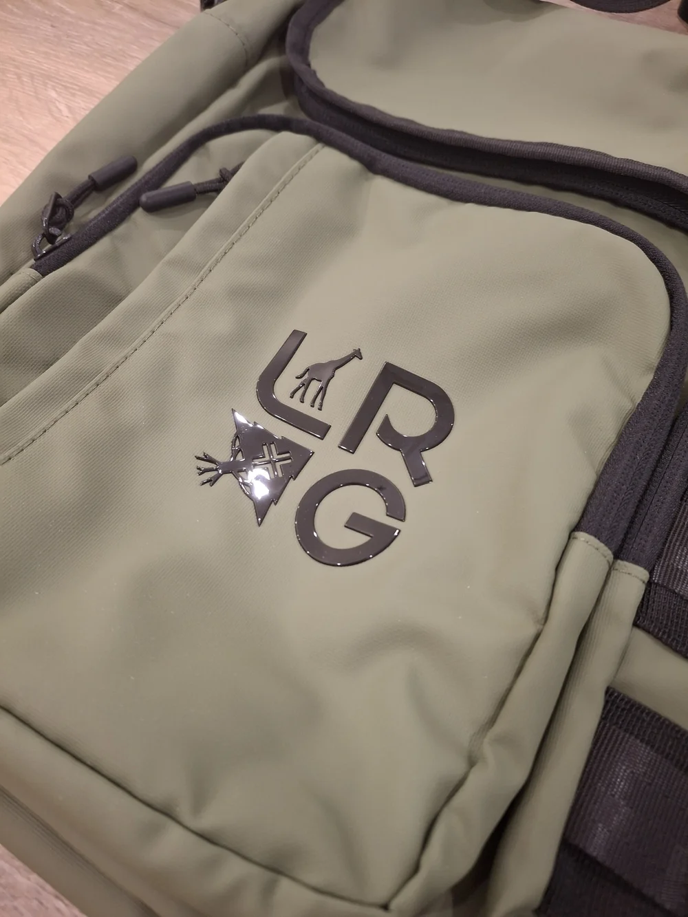 LRG Lifted Research Group Olive Green Messenger Bag NWT
